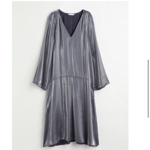 NWOT H&M • Bias Cut Drop Waist Dress • L